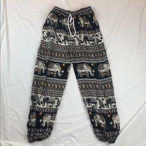 Bohemian Style Elephant Pants